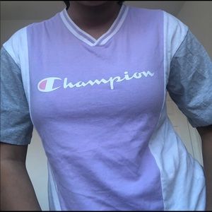 champion baseball tee top